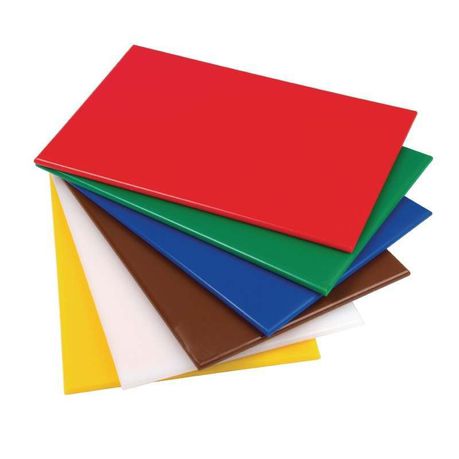 Chopping Board 380x250x13mm assorted colours