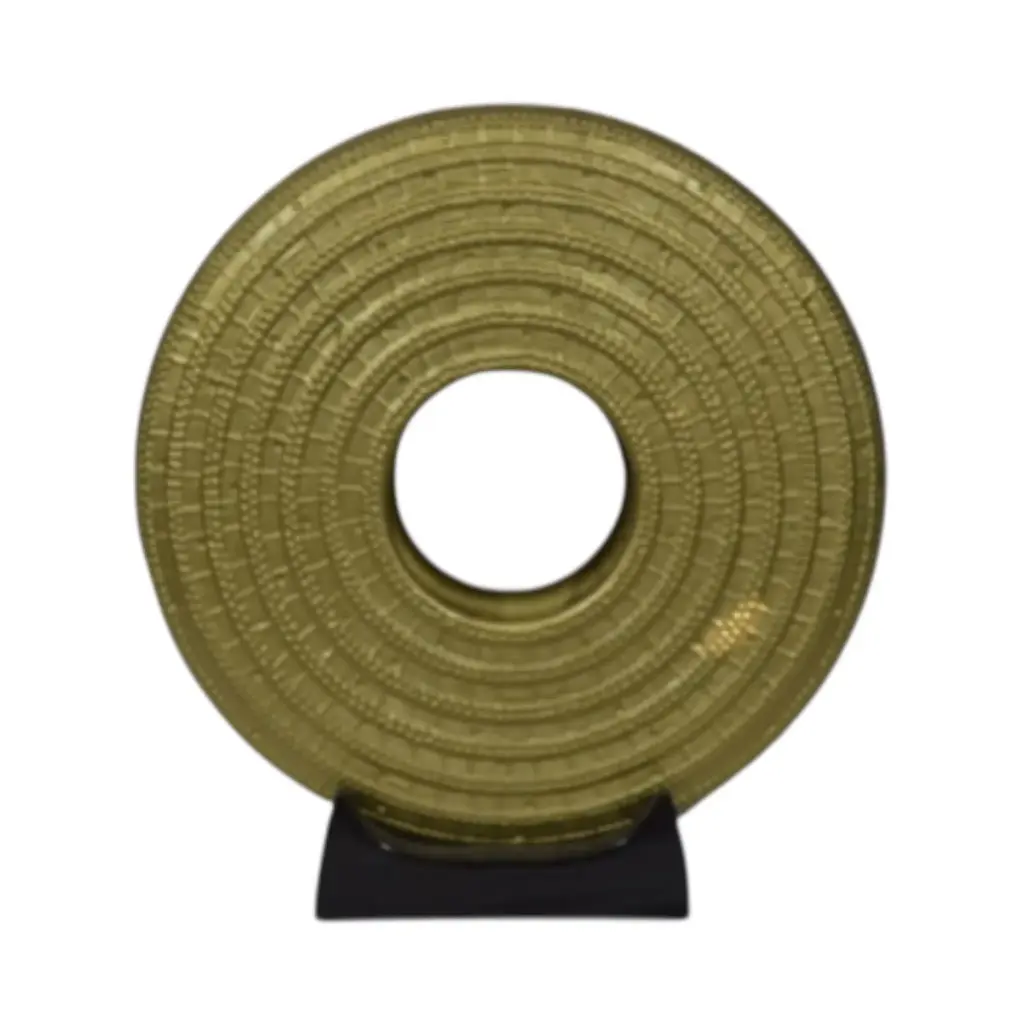 Décor Ornament AC 30cm (30x26x10cm) Ricardo 1-Hole On Stand - Metallic