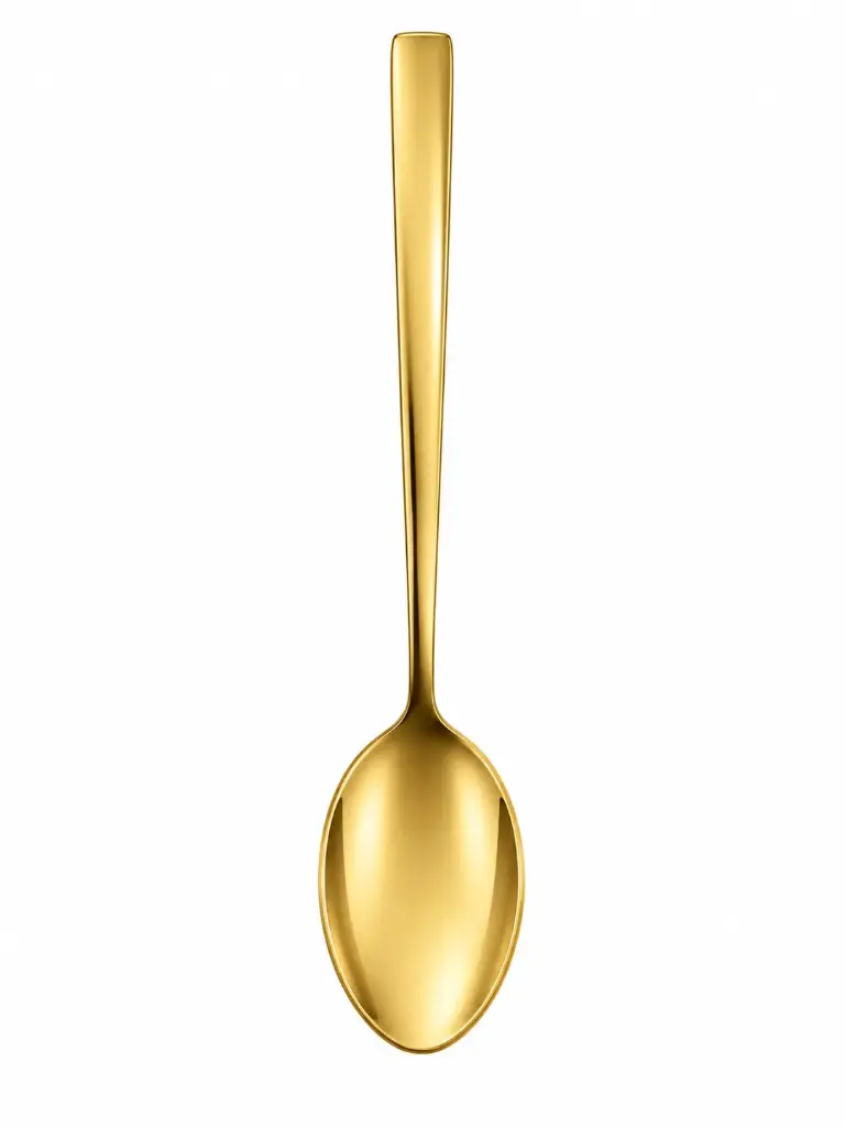 Dessert Spoon 6Pc Square Handle Colours Stainless Steel-Dcs70