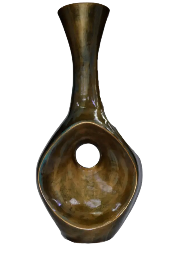 Vase AC 105cm (105x25x23cm) Guitar - Metallic