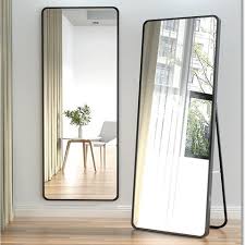 [AD25941] Mirror 160x48cm Rectagular Floor Standing With Metal Frame