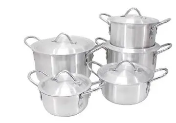 [AD25954] Pot Set 10pc Royal Mini 0x4 Aluminum PBI628