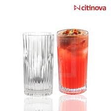 [AD26298] Tumbler 410ml 6pc Line Dilly Citinova 454520