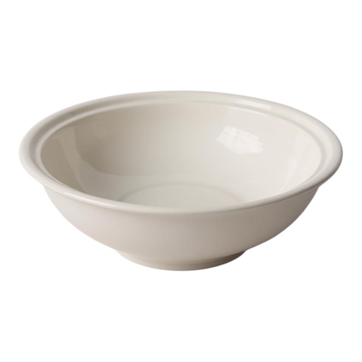 [AD26472] Bowl 29cm Round White Fruit 70347