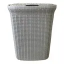 [RHD33] Laundry Basket 38lt Lace Plastic E-574