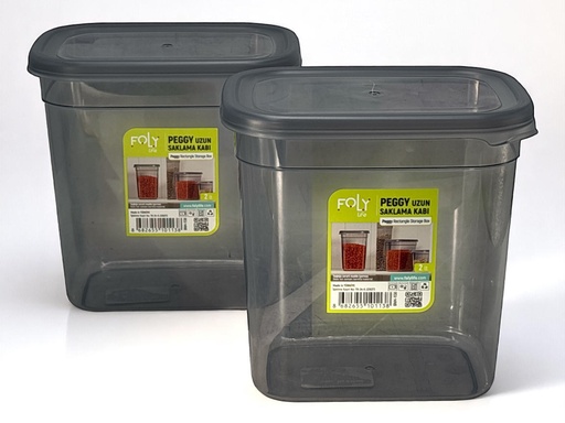 [RHD78] Storage Box 16x11x17cm 2lt Food Container Plastic With Lid BNM-1138