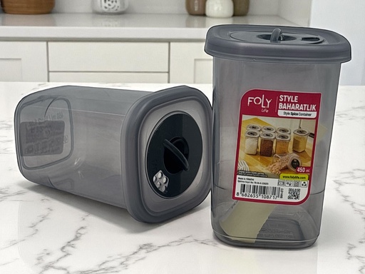 [RHD104] Storage Box 8x8x12cm 0.45lt Food Container Plastic With Lid BNM-8717