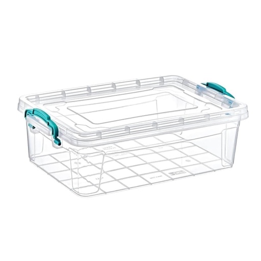 [RHD94] Storage Box 30x20x10cm 3.6lt Multiuse Container Plastic With Lid E-492