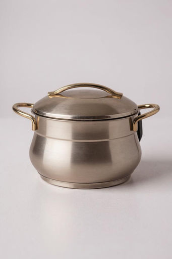[RHD53] Pot 18cm Deep Bebonira Stainless Steel Tissolli