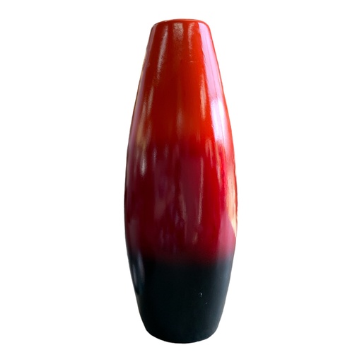 [RHD9094] Vase AC 34x12cm Belly Plain-Base 