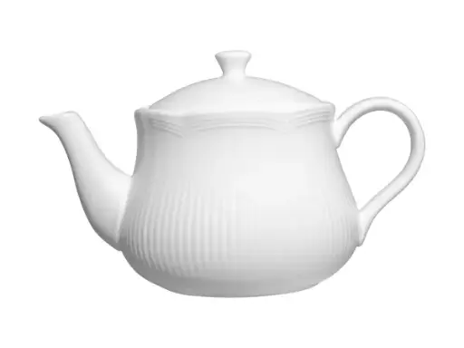 [RHD271] Teapot 570ml Rococo White Basics - Maxwell & Williams AX0694