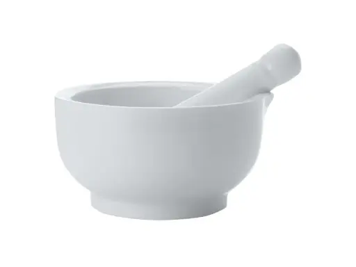 [RHD285] Mortar & Pestle 7cm White Basics (7x3.5cm) - Maxwell & Williams AA1891