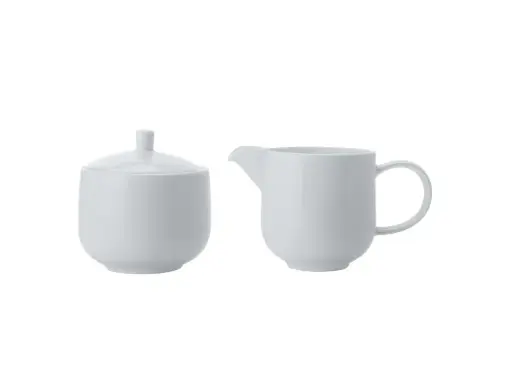 [RHD291] Milk Jug & Sugar Basin With Lid Set Cashmere - Maxwell & Williams AJ0050