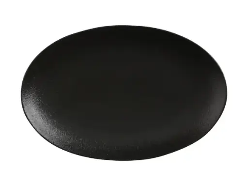 [RHD325] Platter 25x16cm Oval Black Caviar - Maxwell & Williams AX0204