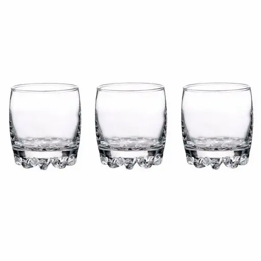 [RHD375] Whisky Glass 3pc Set 315ml Glass - Sylvana 42415