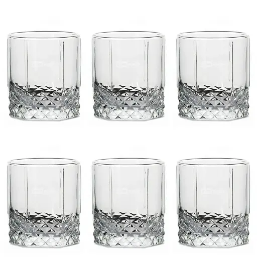 [RHD381] Whisky Glass 6pc Set 315ml - Valse 1004537