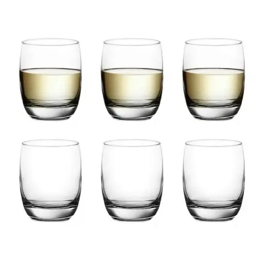 [RHD442] Tumbler 6pc Set 300ml Clear Durano Citinova - 454521