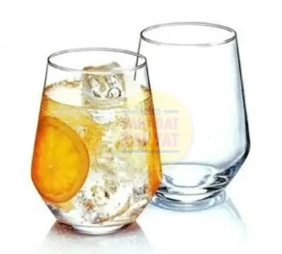 [RHD444] Tumbler 6pc set 400ml Clear Florida Citinova - 453259