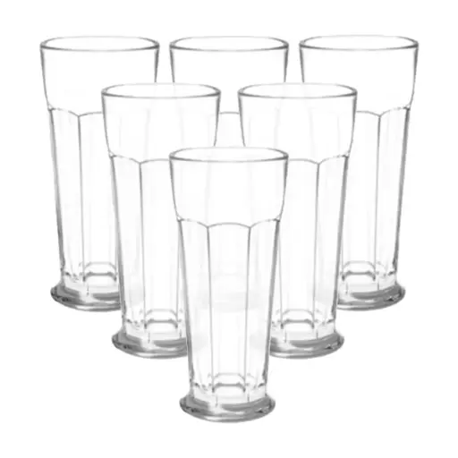 [RHD448] Tumbler 6pc Set 350ml Juice Glass Accorda Citinova - 446771