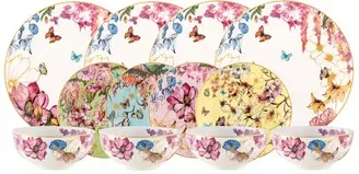 [RHD541] Dinner Set 12pc Coupe Enchantment Estelle Michaelides - Maxwell & Williams YD0046