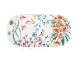 [RHD547] Platter 33x17.5cm Rectangular Eucalyptus Royal Botanic Gardens - Maxwell & Williams AW0724
