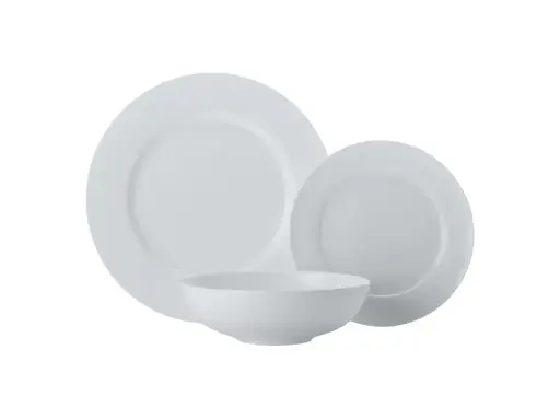 [RHD689] Dinner Set 12pc Villa Rim Cashmere - Maxwell & Williams BC188277