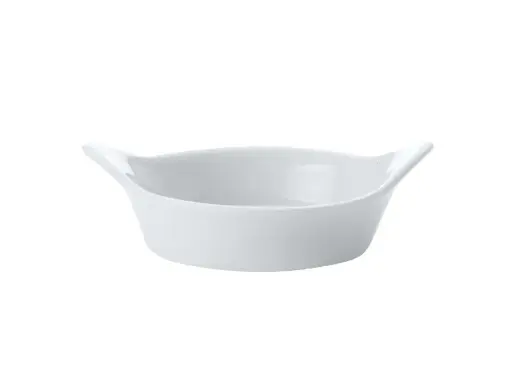 [RHD744] Sauce Bowl 7x2cm Round with Mini Handles White Basics - Maxwell & Williams P0802