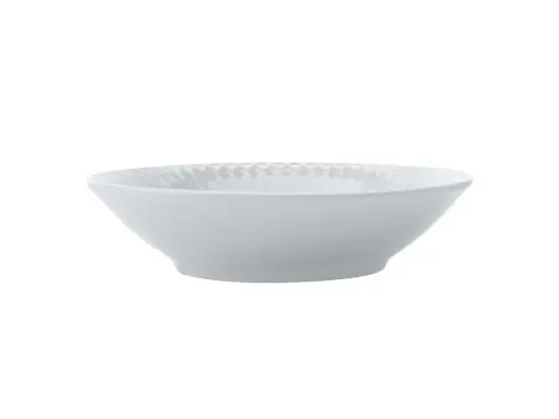 [RHD752] Sauce Bowl 10x2cm Round Diamonds White Basics - Maxwell & Williams DV0136