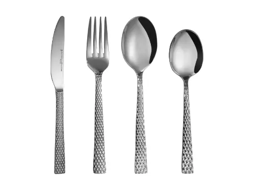 [RHD9214] Cutlery Set 16pc Diamonds Stainless Steel - Maxwell & Williams MY0030