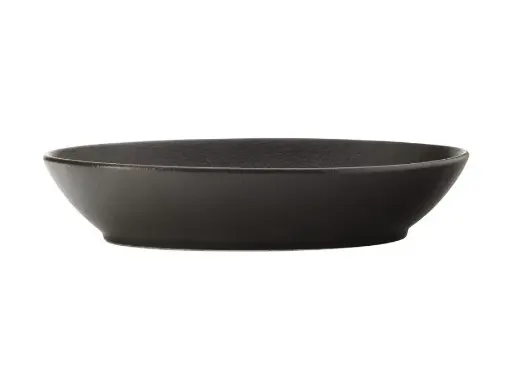 [RHD9220] Bowl 25x17cm Oval Caviar Black - Maxwell & Williams AX0208