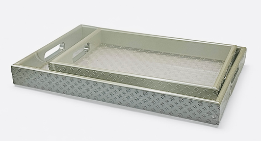 [RHD9230] Tray Set 2pc 41x28/33x22cm Rectangular RHW-004-3