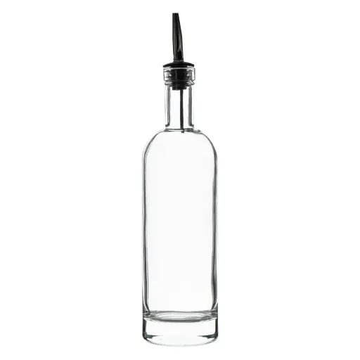 [RHD9243] Oil/Vinegar 500ml Round Bottle With Heavy Base -  27173