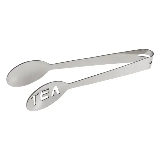 [RHD9276] Teabag Squeezer 17x2.8cm Stainless Steel Tong 21342