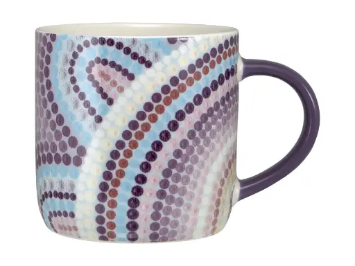 [RHD9336] Mug 480ml Lou Martin Uplift Purple - Maxwell & Williams DX1436