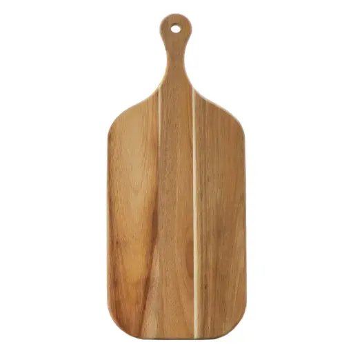 [RHD9344] Chopping Board 47x20x1.5cm Acacia Wood Paddle 41814