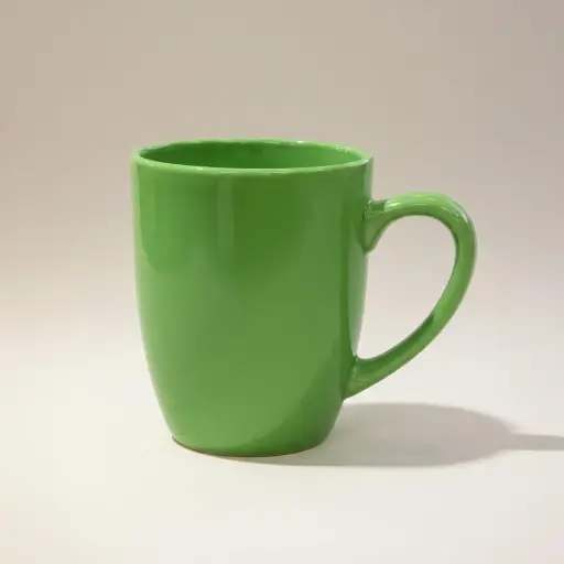 [RHD9385] Coffee Mug 340ml Solid Porcelain