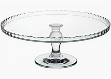 [RHD9528] Cake Stand Footed 15x32cm Patisserie - 95105