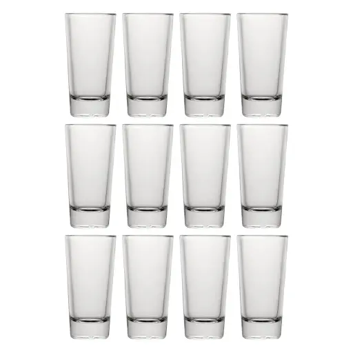 [RHD9637] Shooter Glass 12pc Set 25ml Shooter / Tequila -10222 