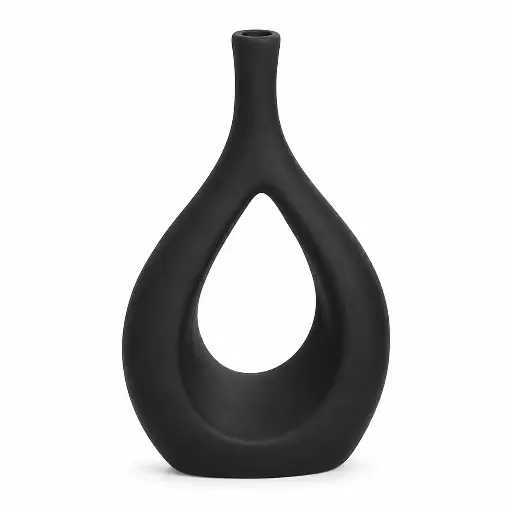 [RHD9682] Vase AC 34cm (34x18cm) Zamir Collection - Base