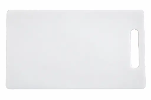 [RHD9828] Chopping Board 40x25x1cm Plastic White - 56