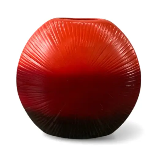 [RHD5637] Vase AC 45x41cm Sea Urchin Round-Base