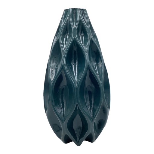 [HD2573] Vase AC 43cm Wave Swirl - Base