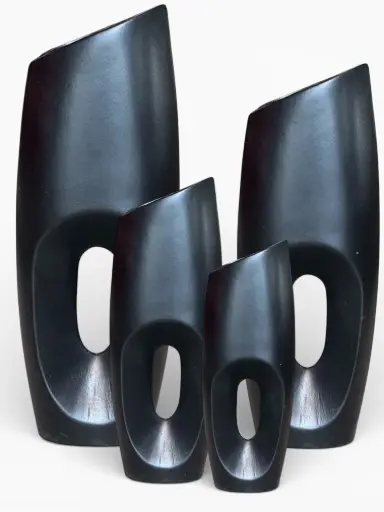 [HD2839] Vase AC 44cm Shakira-Base