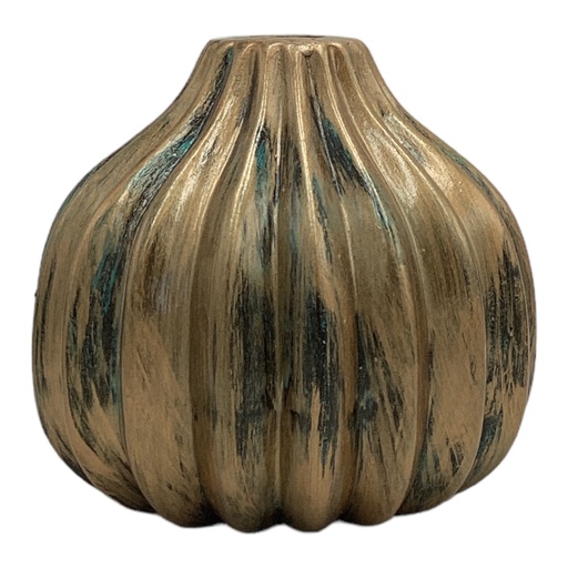 [HD2865] Vase AC 15cm (15x12cm) Sunbeam - Metallic