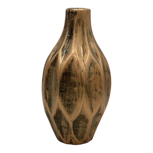 [HD2869] Vase AC 22cm Raphael Mini - Metallic