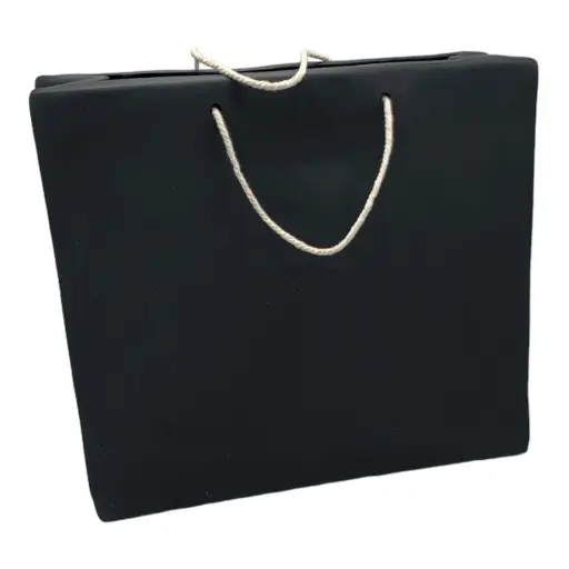 [HD2928] Vase AC 26x29x10cm Shopping Bag-Metallic