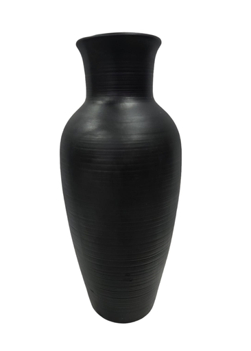 [HD2941] Vase AC 57cm Belle Grooved Large - Base