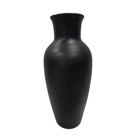 [HD2943] Vase AC 71cm (71x19cm) Belle Grooved XL - Base