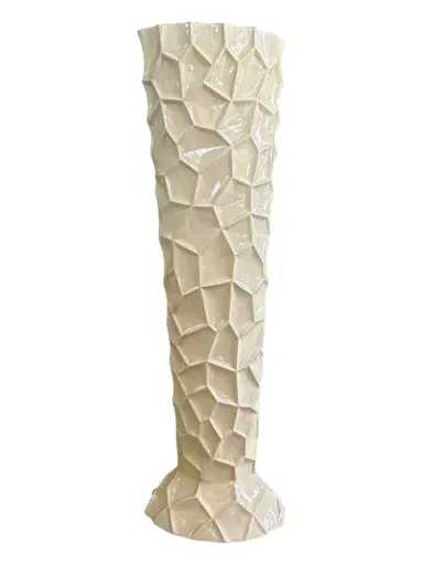 [HD2968] Vase AC 120cm (120x37x26cm) Louis Hammered - Base