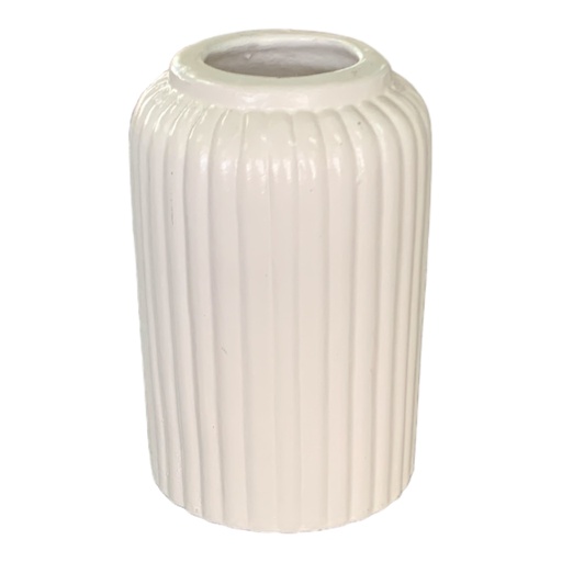 [HD3005] Vase AC 17.5cm (17.5x11cm) Louise Ribbed Bottle - Base